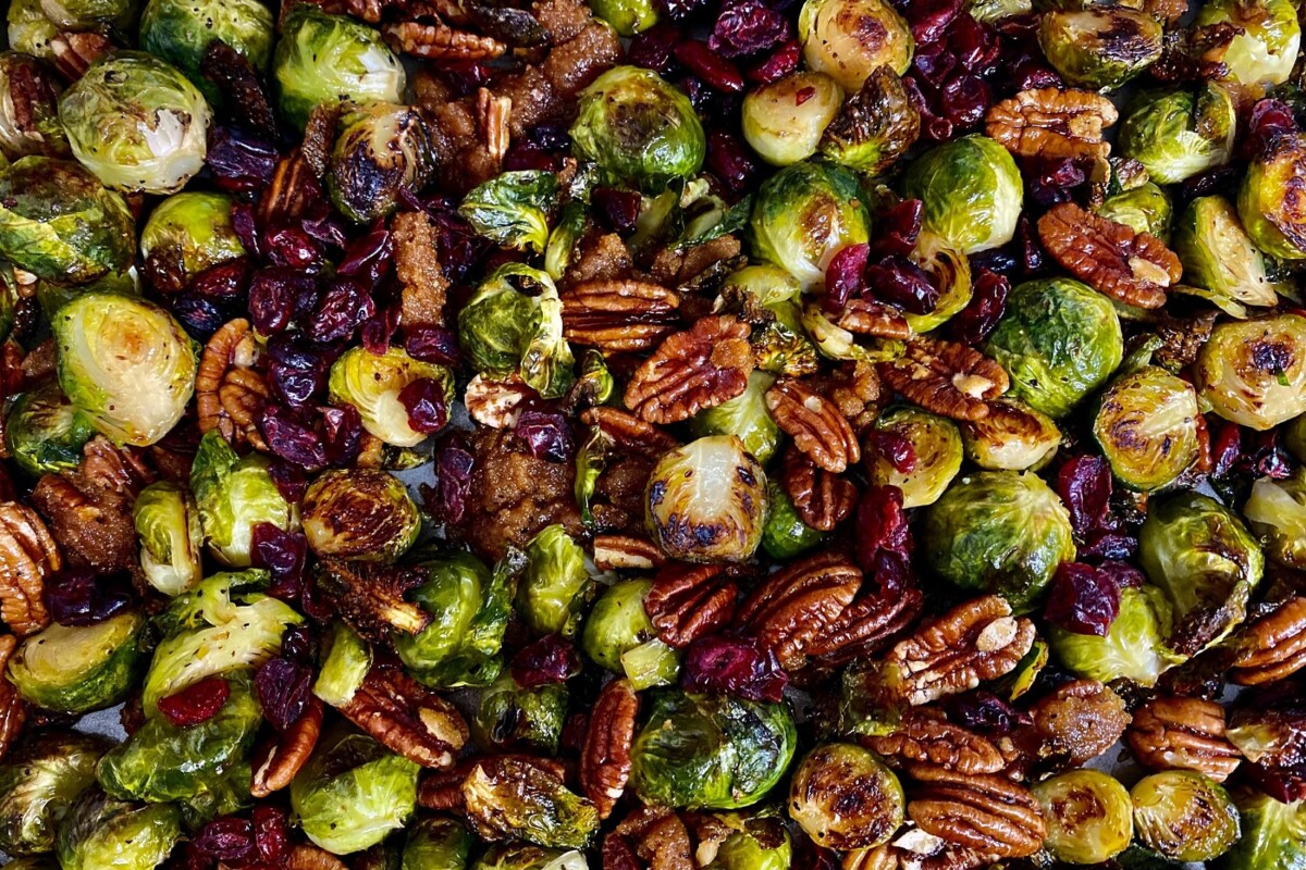 Brussels Sprouts Pecan Salad