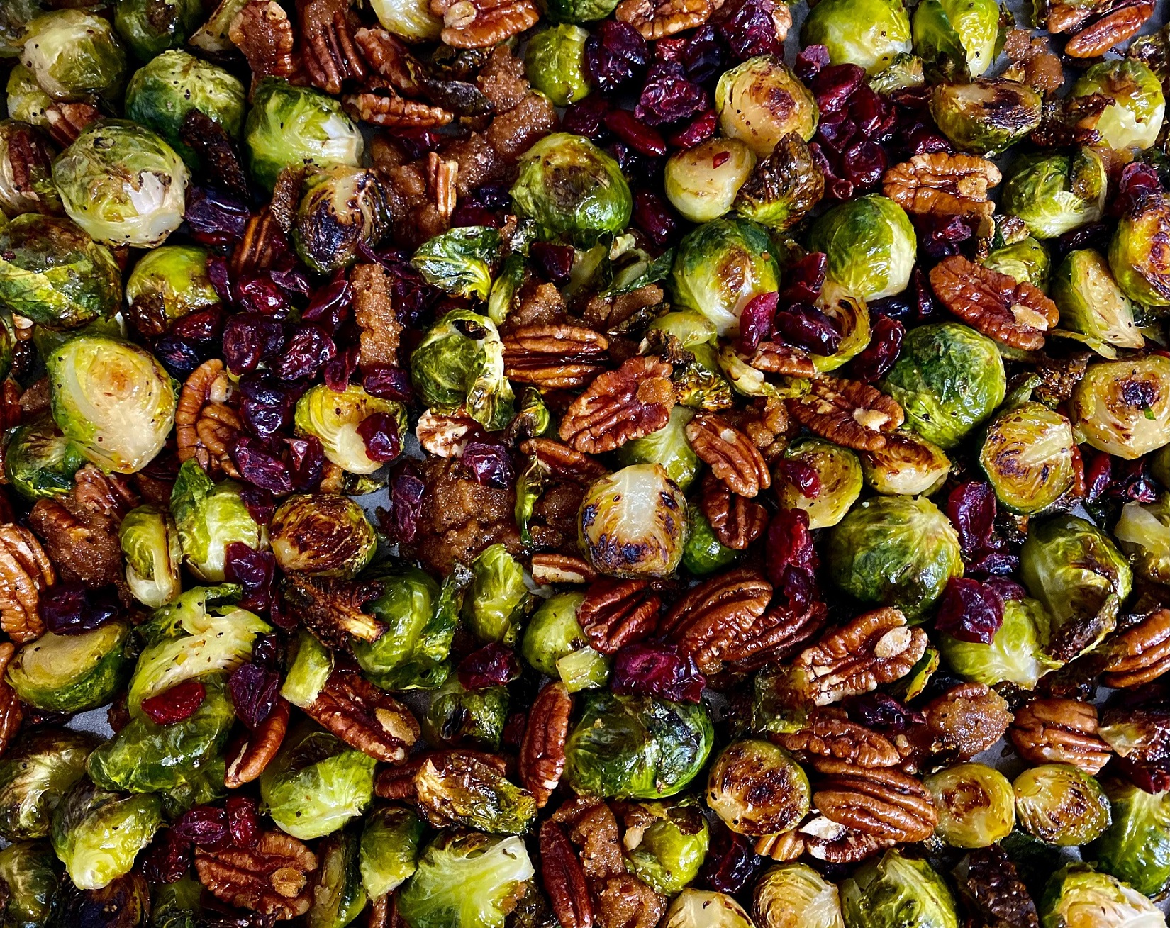 Brussels Sprouts Pecan Salad